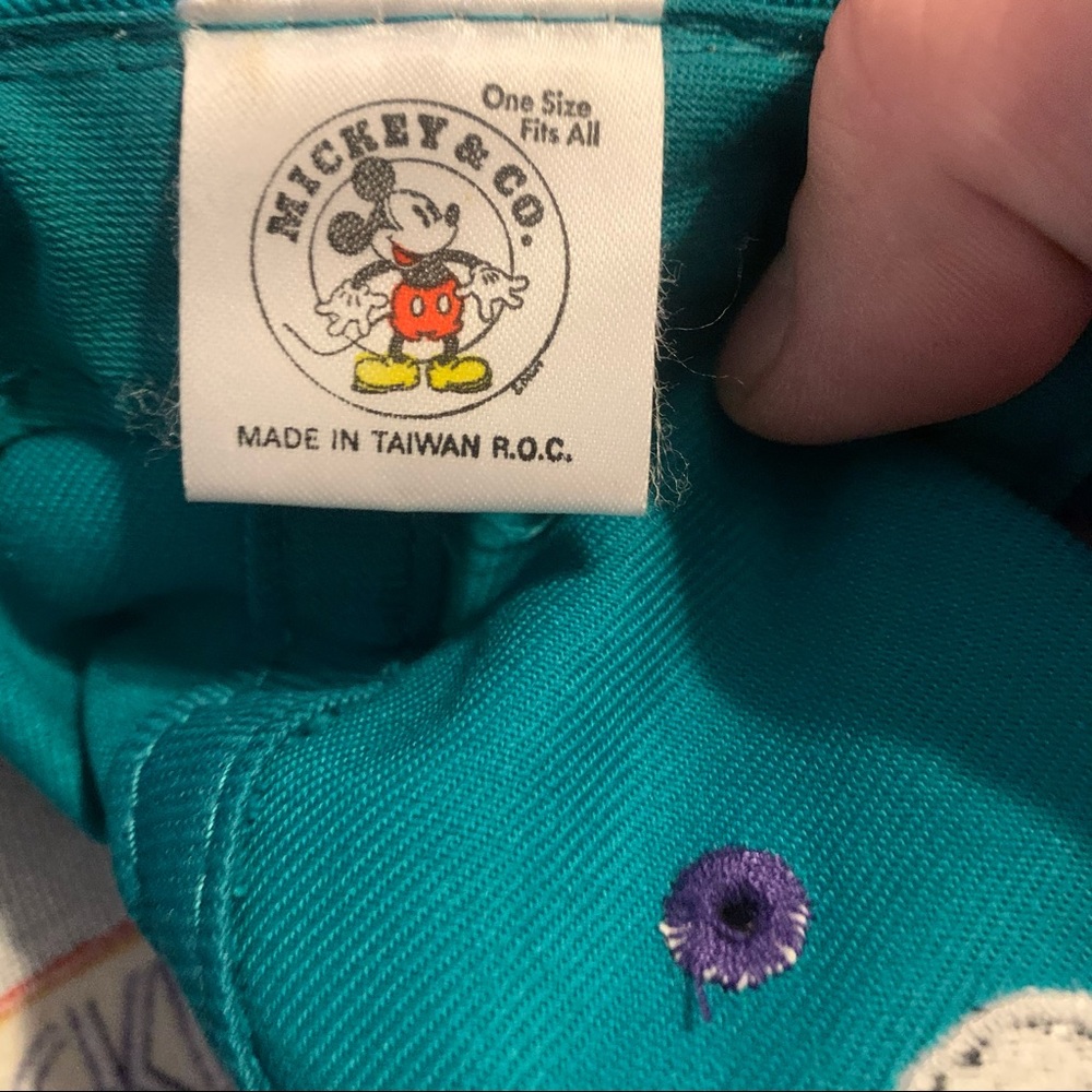 VTG Disney Mickey Mouse Big M Spellout Snapback - Picture 7 of 8